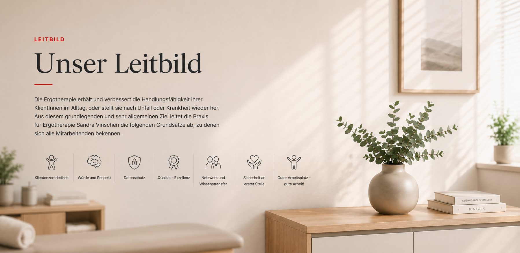 Leitbild Ergotherapie Sandra Vinschen